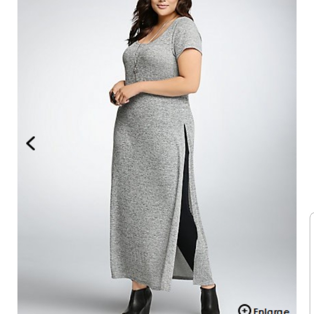 Side slit maxi